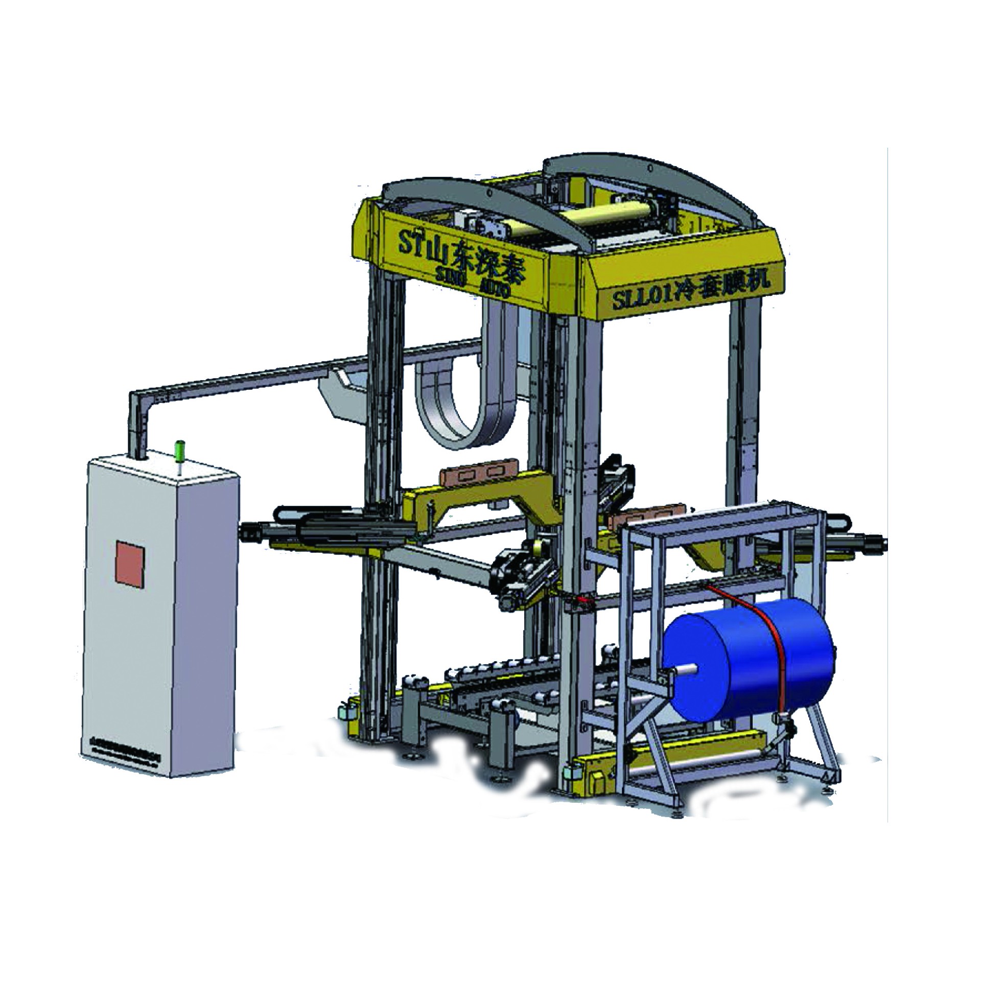 定比冷拉伸套膜機